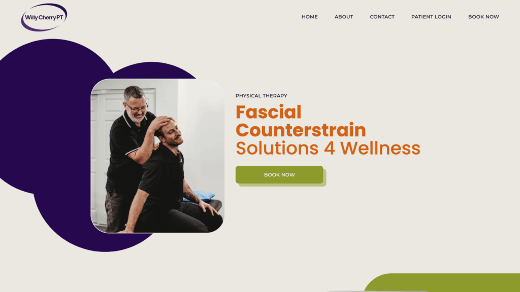 Minimal, modern website design focused on clarity and conversion